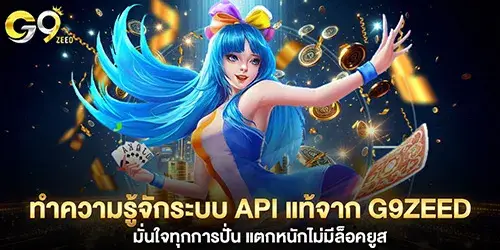 ทำความรู้จักระบบ API แท้จาก g9zeed